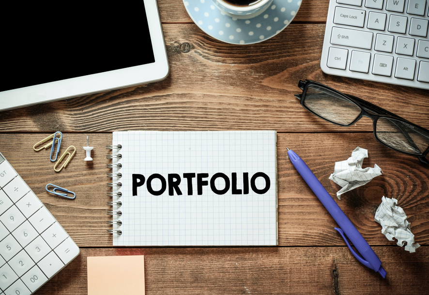 picture of a portfolio